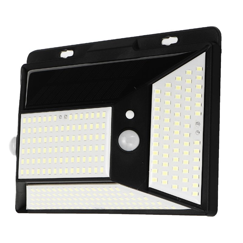 316led Solar Garden Light Mozgásérzékelős Vízálló Fali Lámpa Kerti Terasz Kültéri Világításhoz