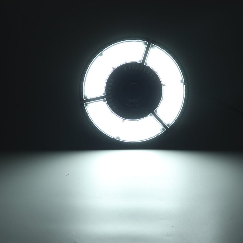 45w/60w Összecsukható Kempinglámpa Led High Bay Light Ufo Garázs Mennyezeti Lámpa Raktári Világítás Garázshoz Használati Helyiség Parkolóhelyhez