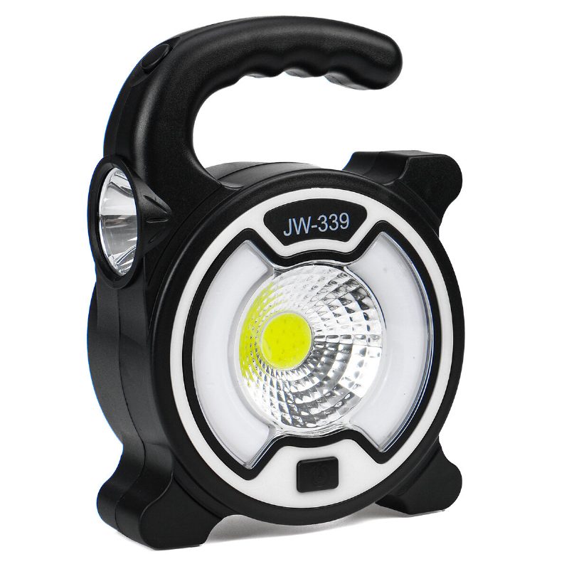 5 W 1200 Mah Cob Camping Light Többfunkciós Lámpatest Bluetooth Hangszórók Kültéri Munkalámpa