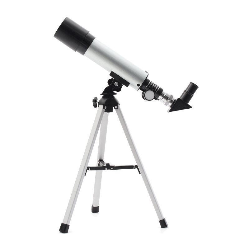 90x 50 mm-es Monokuláris Teleszkóp Csillagászati Refraktor Fénytörő Szemlencsék Állvánnyal Kezdőknek