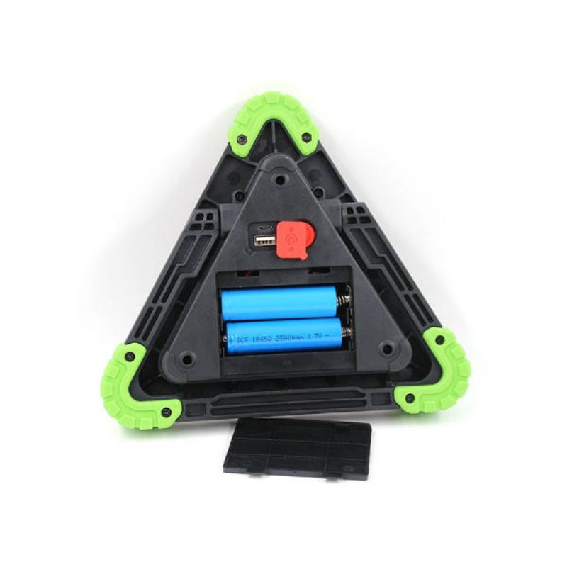 Led Cob Usb Napelemes Munkalámpa Figyelmeztető Lámpa 5 Üzemmódú Kültéri Kemping Vészlámpás