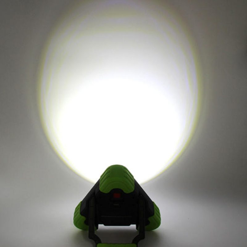 Led Cob Usb Napelemes Munkalámpa Figyelmeztető Lámpa 5 Üzemmódú Kültéri Kemping Vészlámpás