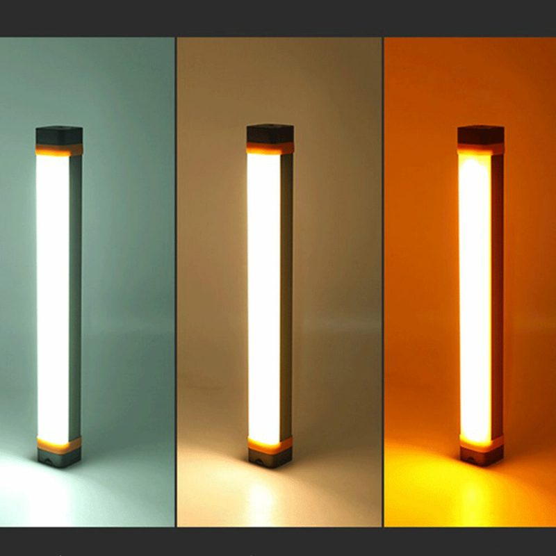 Led Mágneses Kemping Túralámpa Újratölthető Usb Sátorlámpa Hordozható Lámpás