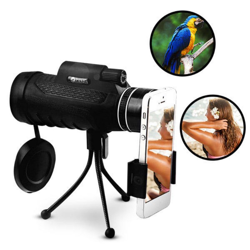 Mnv-l2 12x50 Bak4 Hd Optikai Monokuláris Vadász Kempingteleszkóp Éjjellátó Állvánnyal