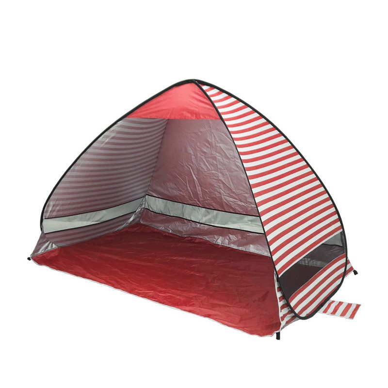 Outdoor Popup Sátor Ultralight Beach Tents Menedék Uv-védő Automata Sátorernyő