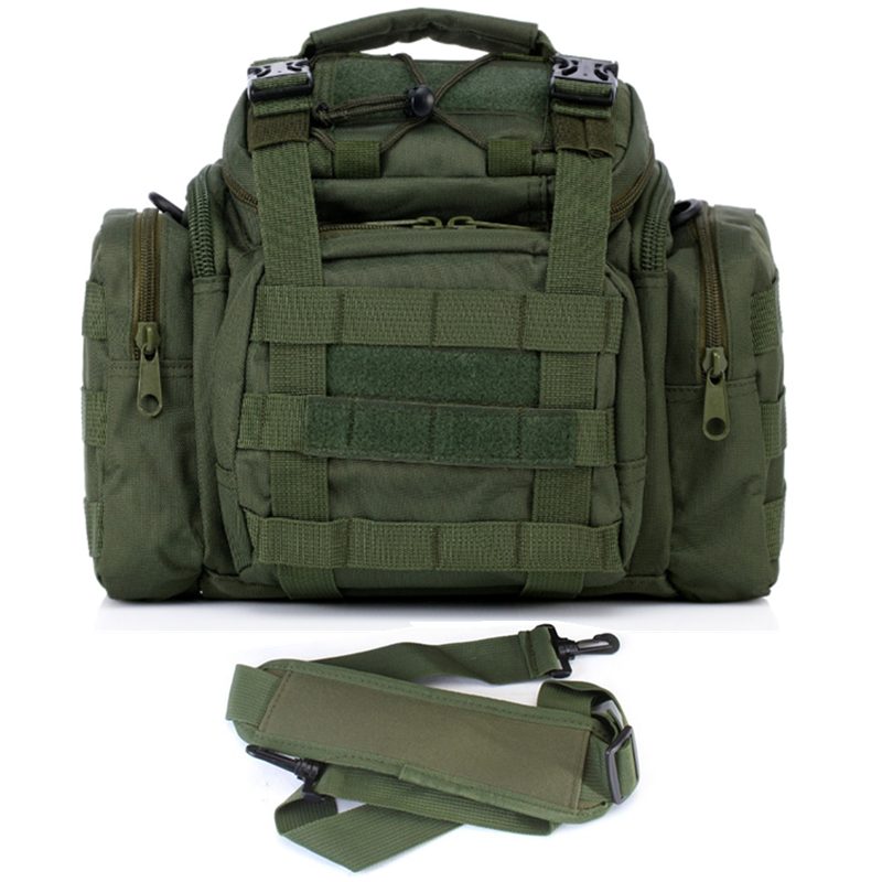 Outdoor Tactical Molle Hátizsák Kamera Válltáska Deréktáska Túrázás Kemping Utazási Kézitáska