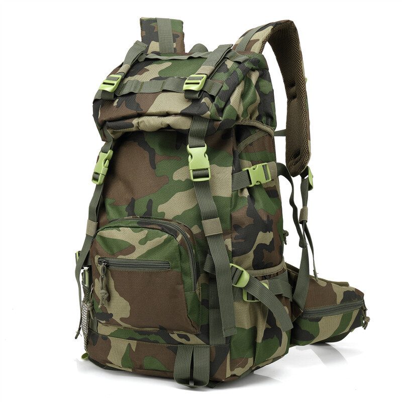 Ozuko 40l Hegymászó Hátizsák Vízálló Nylon Kemping Utazási Túra Válltáska Max. Terhelés 40-60kg