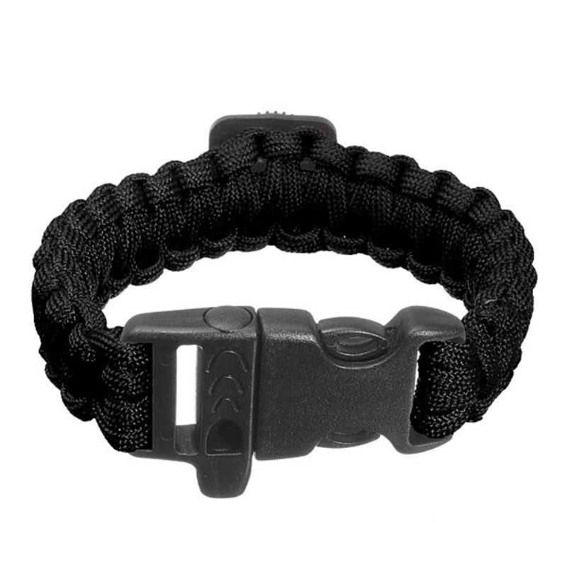 Survival Paracord Karkötő Síp Világító Katonai Karóra Csuklója