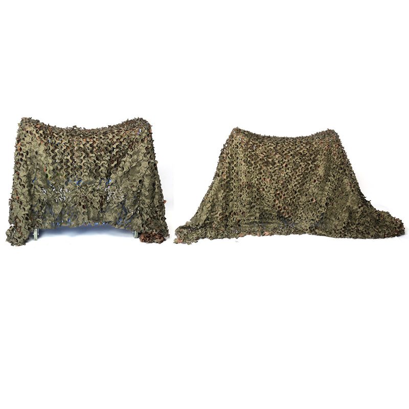 Több Méretű Camo Net Quick Dry Vízálló Terepszínű Háló Megfordítható Zöld/barna Vadászatra/lövésre