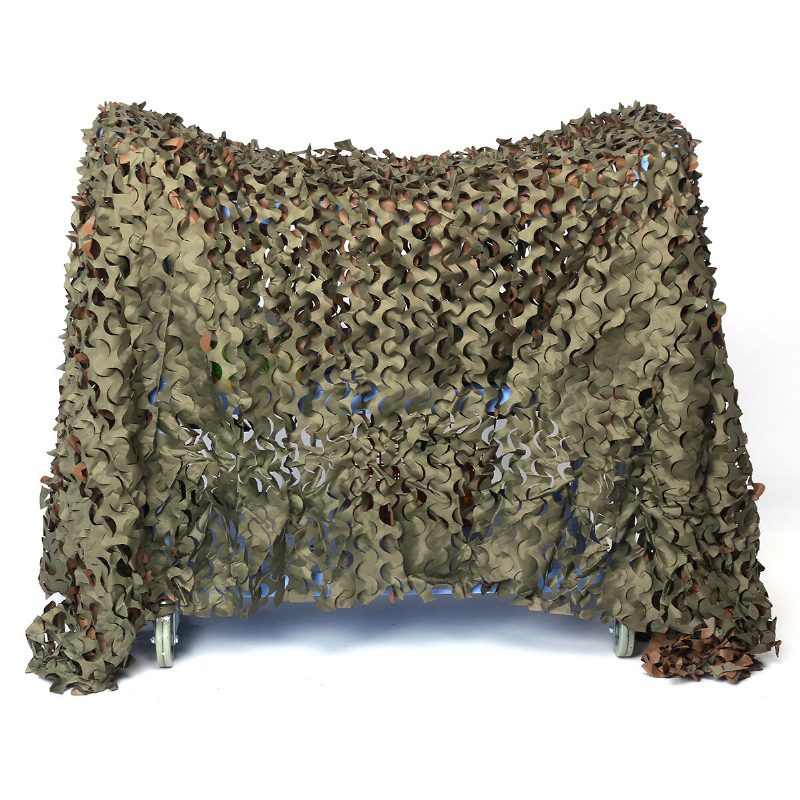 Több Méretű Camo Net Quick Dry Vízálló Terepszínű Háló Megfordítható Zöld/barna Vadászatra/lövésre