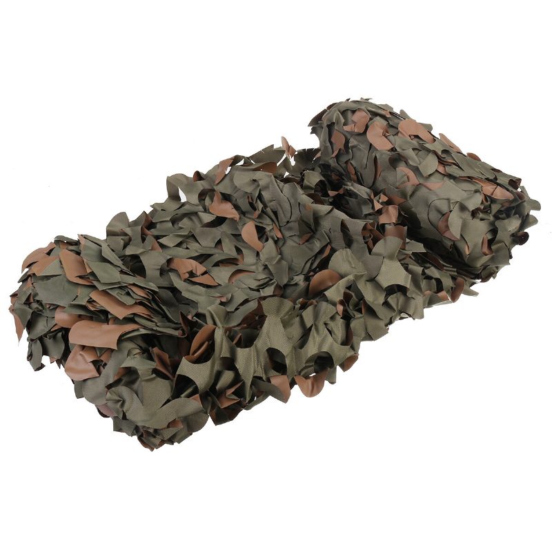 Több Méretű Camo Net Quick Dry Vízálló Terepszínű Háló Megfordítható Zöld/barna Vadászatra/lövésre