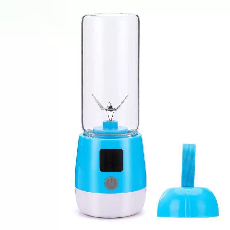 Többfunkciós Mini Gyümölcscentrifuga Élelmiszer Turmix Gyümölcsfőző Gép Usb Újratölthető Turmixgép Kemping Piknik