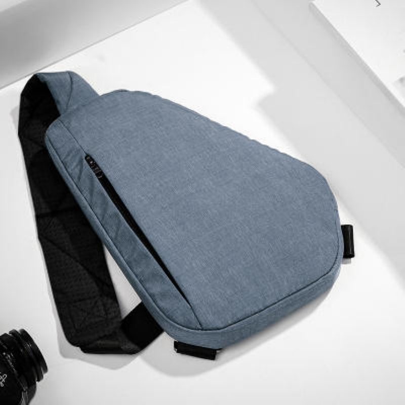 Uniex Men Rejtett Crossbody Váll Geometriájú Táska Lopás Elleni Sport Mellkas Többfunkciós Hátizsák