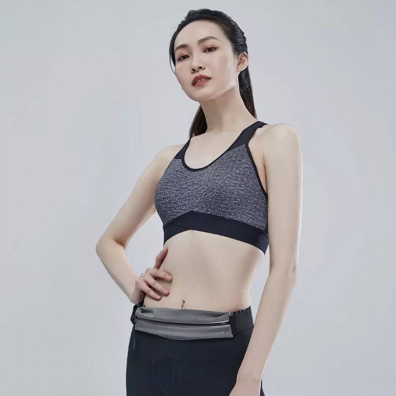 Urevo Running Sport Deréktáska 75-128 cm Állítható Fényvisszaverő Vízálló Telefontartó Táska Pénztárca -tól