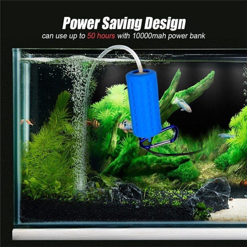 Akváriumi Légszivattyú Hordozható Mini Usb Halak Tartály Oxigénszállító