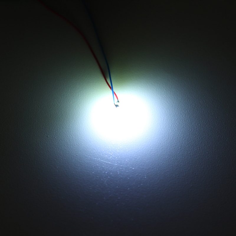 10 Db 30cm 0805/1206/0603/0402 Előreforrasztott Mikro Led Lámpa Ellenállással 12v-os Homokasztalhoz