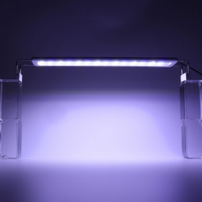 11 W-os Led-es Akvárium Lámpa 40 cm-es Akváriumi Konzolos Világítás Bővíthető Vízinövény-lámpa 40-50 Akváriumhoz