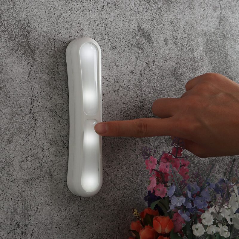 2/4/6 Db Led Éjszakai Fény Szekrény Lépcső Lámpa Hálószoba Fali Izzó