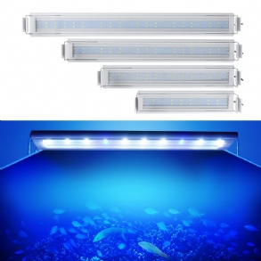 3/5/7/9w 220v Amerikai Csatlakozós Akvárium Lámpa Led Energiatakarékos Kék+fehér Fénysoros Kapcsoló
