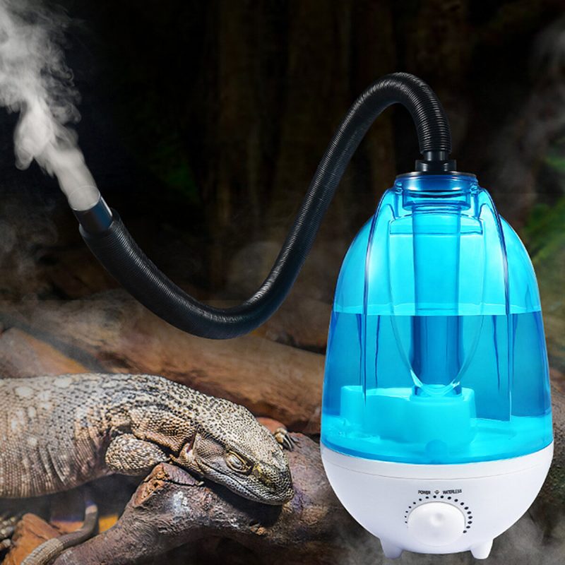 3l Hüllő Terrárium Tartály Párásító Köd Generátor Ködös Párologtató 110-220v