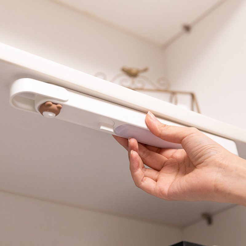 3life 377 Usb Led Éjszakai Lámpa Mini Asztali Lámpák Szemvédelem Ragasztható Fényű Olvasólámpa Kampókkal Konyhai Folyosói Világítás