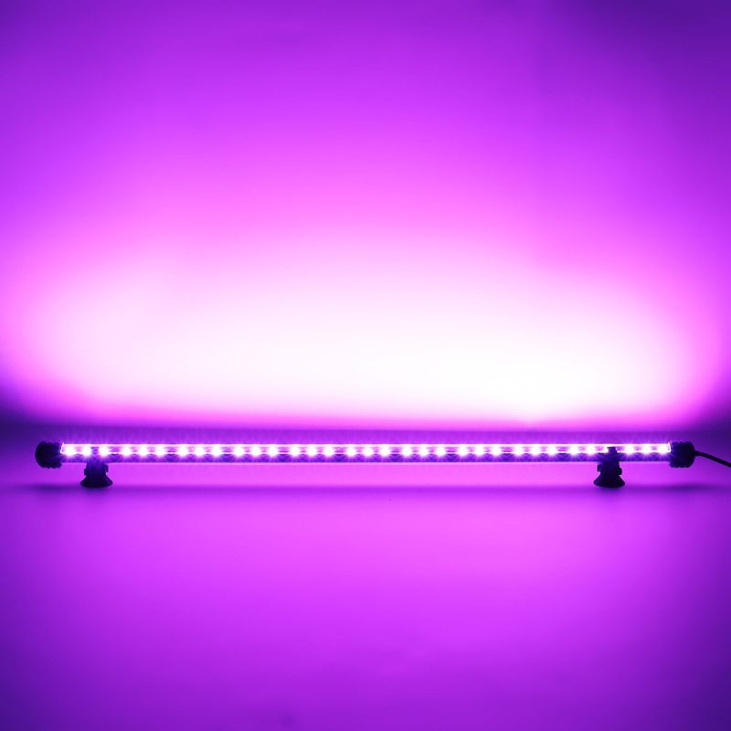 57-112cm Grb Akváriumi Lámpa Led Vízálló App Vezérlő Akvárium Víz Alatti Hallámpa Dekor Világítás Növényi