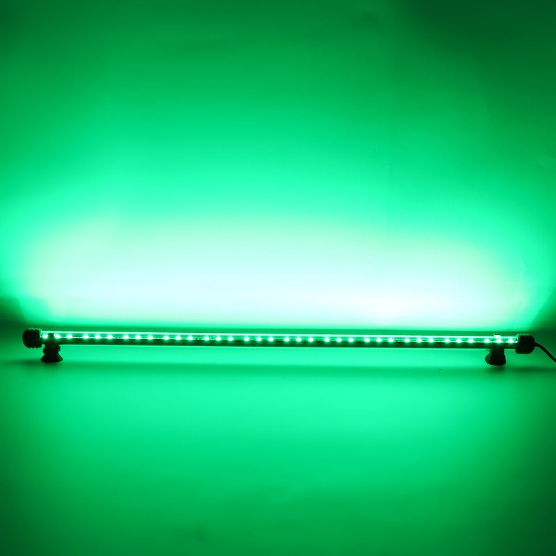 57-112cm Grb Akváriumi Lámpa Led Vízálló App Vezérlő Akvárium Víz Alatti Hallámpa Dekor Világítás Növényi