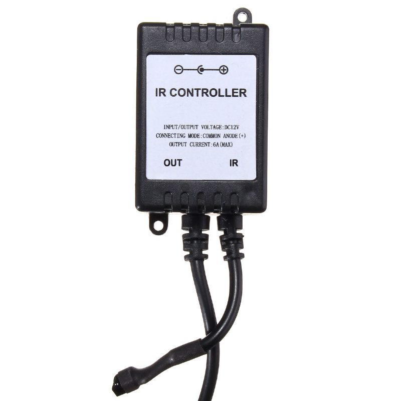 Ac110-240v 18cm 5050 2.9w Rgb Led Akváriumi Akvárium Lámpa Színváltó Rúd Merülő + 44 Gombos Távirányító