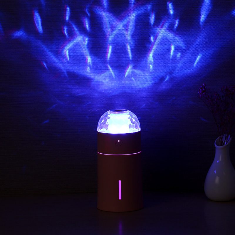 Az Új Magic Cup Ultrahangos Párásító Színes Led Lámpákkal Otthoni Autós Irodai Mini Aromadiffúzoros Tisztító Automatikus Kikapcsoláshoz