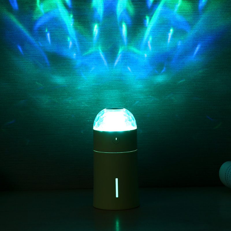 Az Új Magic Cup Ultrahangos Párásító Színes Led Lámpákkal Otthoni Autós Irodai Mini Aromadiffúzoros Tisztító Automatikus Kikapcsoláshoz