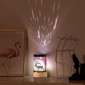 Dc5v Usb Led 4 Mintás Animált Éjszakai Fény Távirányító Gyerek Hálószobához