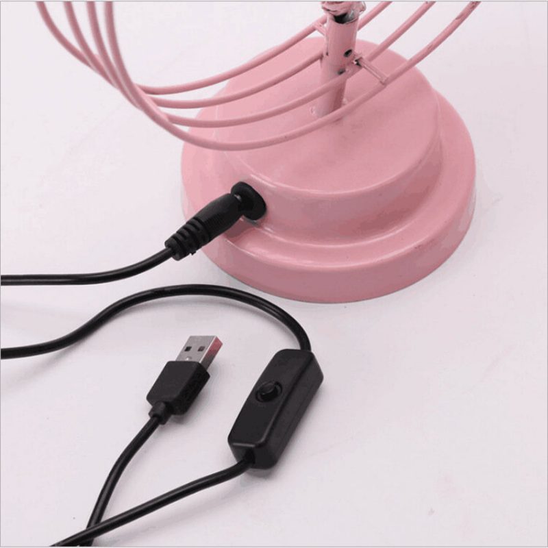 Elemes/usb Tápellátású Meleg Fény Fekete/rózsaszín Star Moon Éjszakai Asztali Lámpa Születésnapi Ajándék