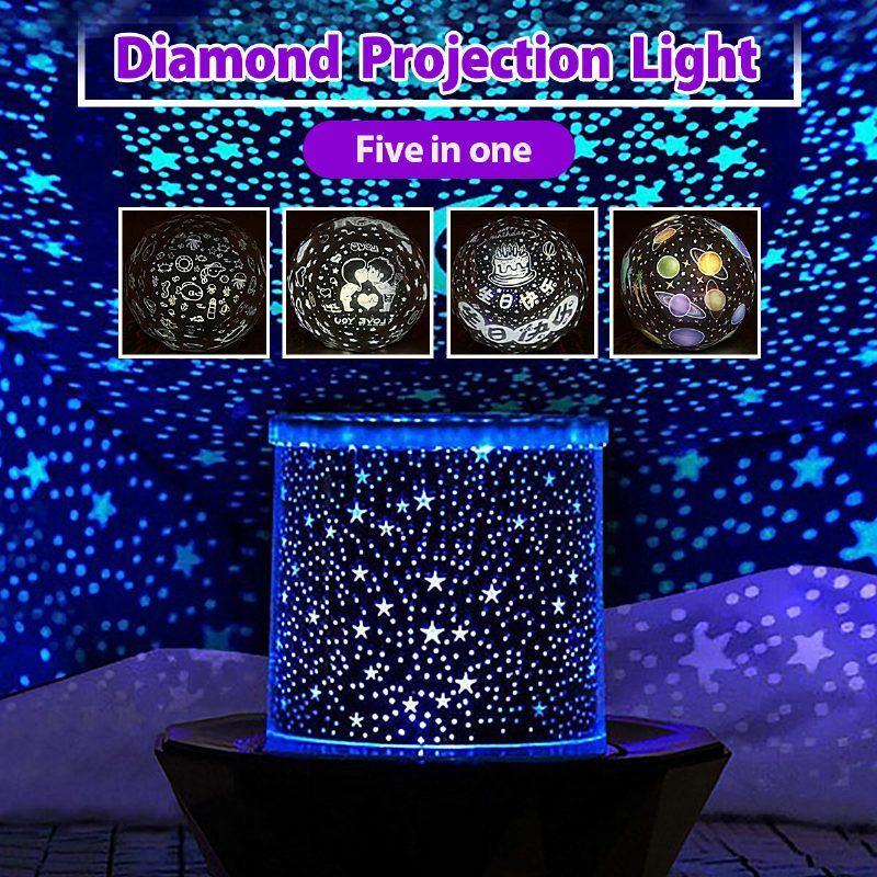 Led Éjszakai Fény 3d Magic Vetítőlámpa Játékok Fiúknak Lányoknak Karácsonyi Ajándék Gyerekeknek
