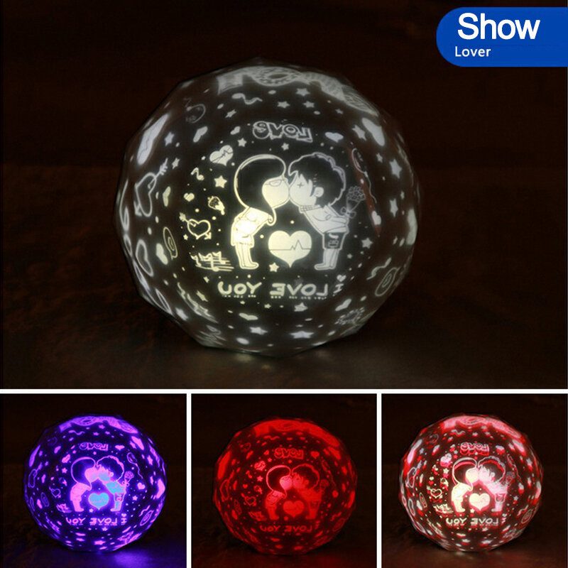 Led Éjszakai Fény 3d Magic Vetítőlámpa Játékok Fiúknak Lányoknak Karácsonyi Ajándék Gyerekeknek