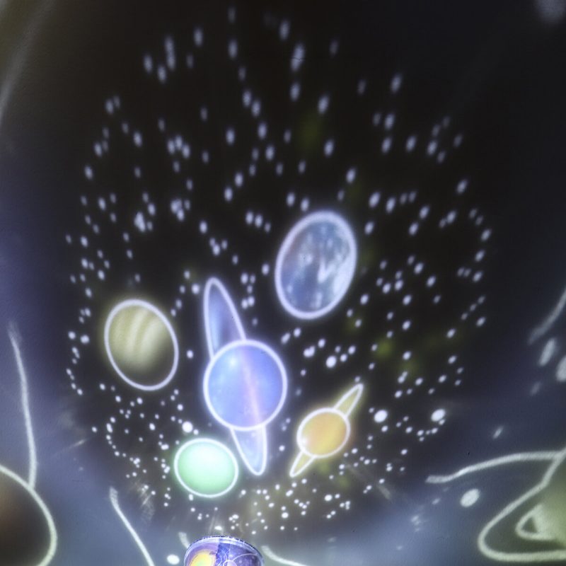 Romantikus Csillagos Éjszakai Égbolt Projektor Lámpa Cosmos Star Led Light Universe Gyerekajándék