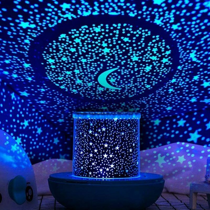 Romantikus Csillagos Éjszakai Égbolt Projektor Lámpa Cosmos Star Led Light Universe Gyerekajándék