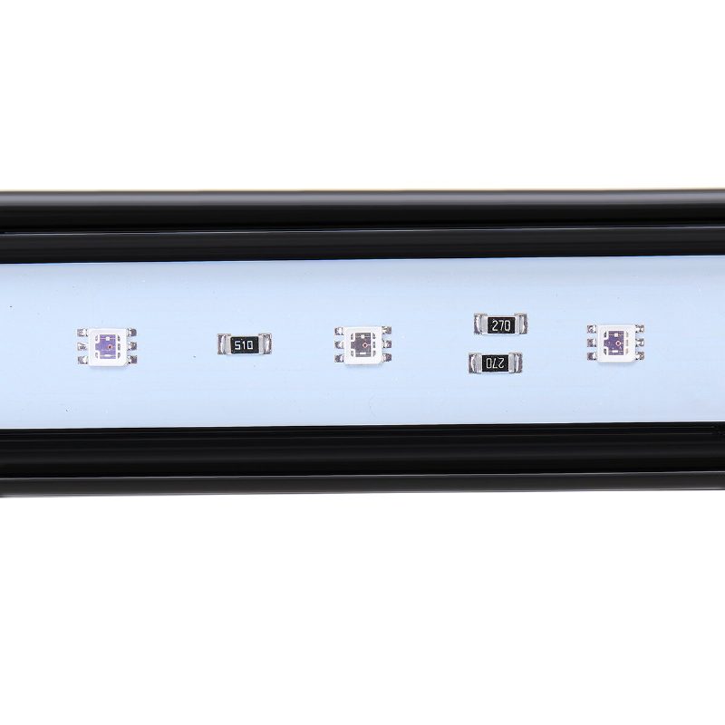 Szabályozható 52 cm-es 16 W-os Bluetooth App Vezérelt Rgb Led Akváriumi Világítás Állítható Felső Lámpa Akváriumhoz/halakvárihoz
