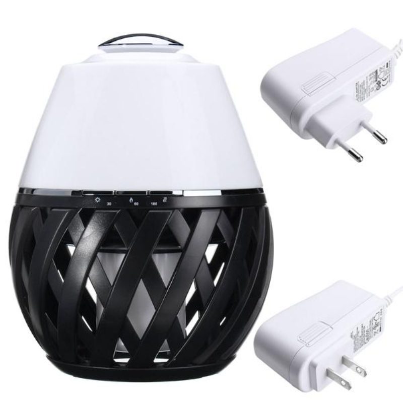 Színes Led-es Zseblámpa Flame Flicker Éjszakai Fény Párásító Aroma Olaj Diffúzor Légtisztító