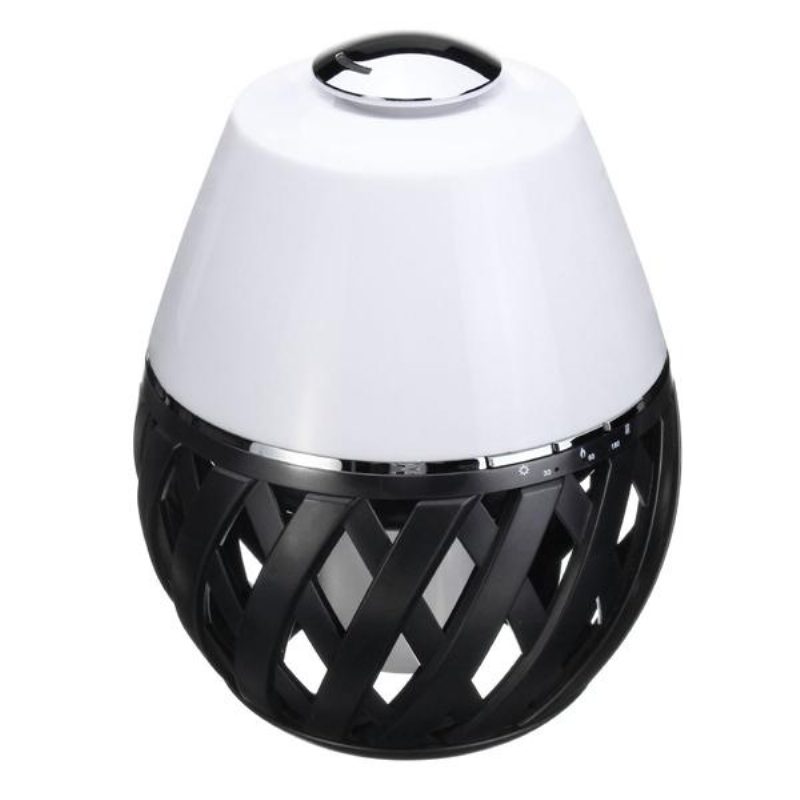 Színes Led-es Zseblámpa Flame Flicker Éjszakai Fény Párásító Aroma Olaj Diffúzor Légtisztító