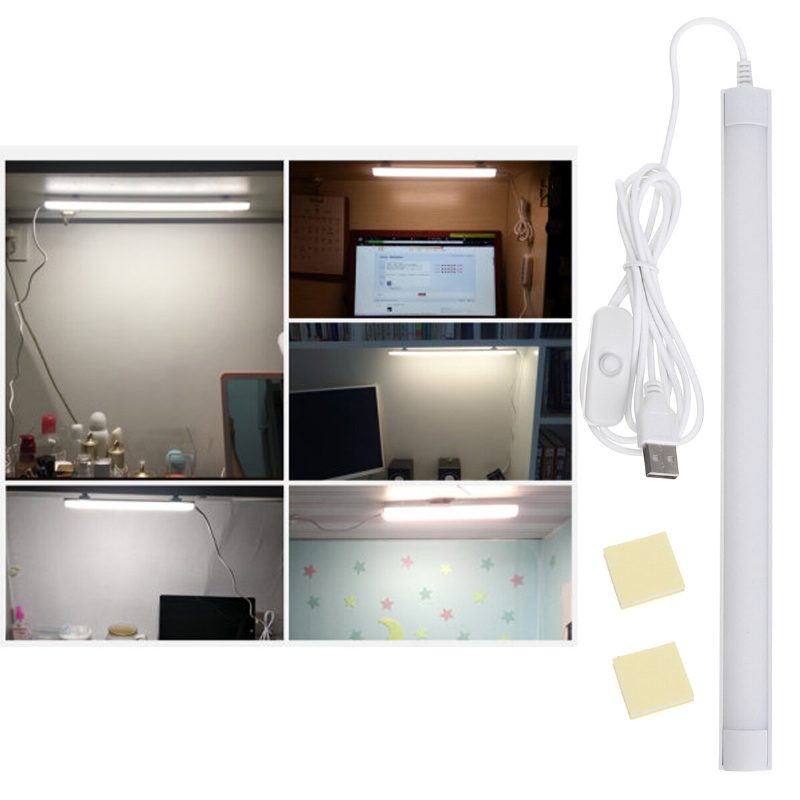 Usb Led-es Asztali Lámpa Fürdőszoba Tükörfali Éjszakai És Kapcsoló Iskolai Gyerek Ágy Mellett