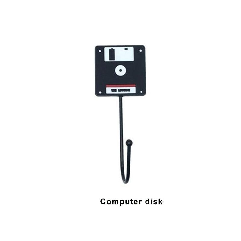 4db/3db/2db/1db Retro Stílusú Szalaglemez Lemezek Stílusos Vintage Fali Ajtóakasztó Ruhákhoz Kabát Kalaptáska Törölköző Fürdőakasztó