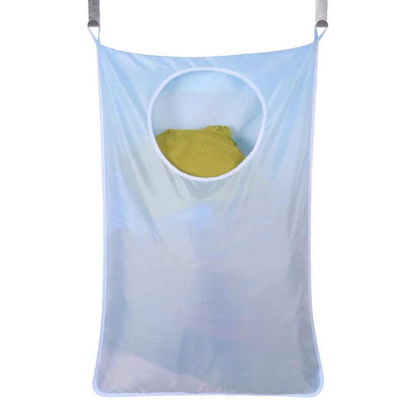 Honana 6 Colors Oxford Mosodai Táska Ruhatároló Ajtaja Függő Rozsdamentes Acél Kampóval
