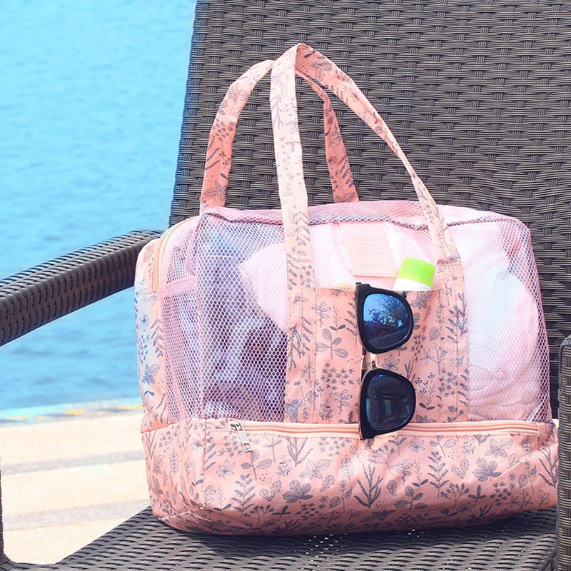 Honana Hn-tb06 Dry Wet Depart Bag Utazási Vízálló Úszótáska Strandszervező Hordtáska Tárolótáska