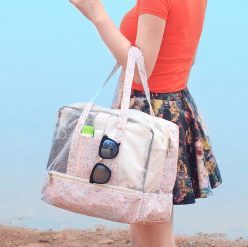 Honana Hn-tb06 Dry Wet Depart Bag Utazási Vízálló Úszótáska Strandszervező Hordtáska Tárolótáska