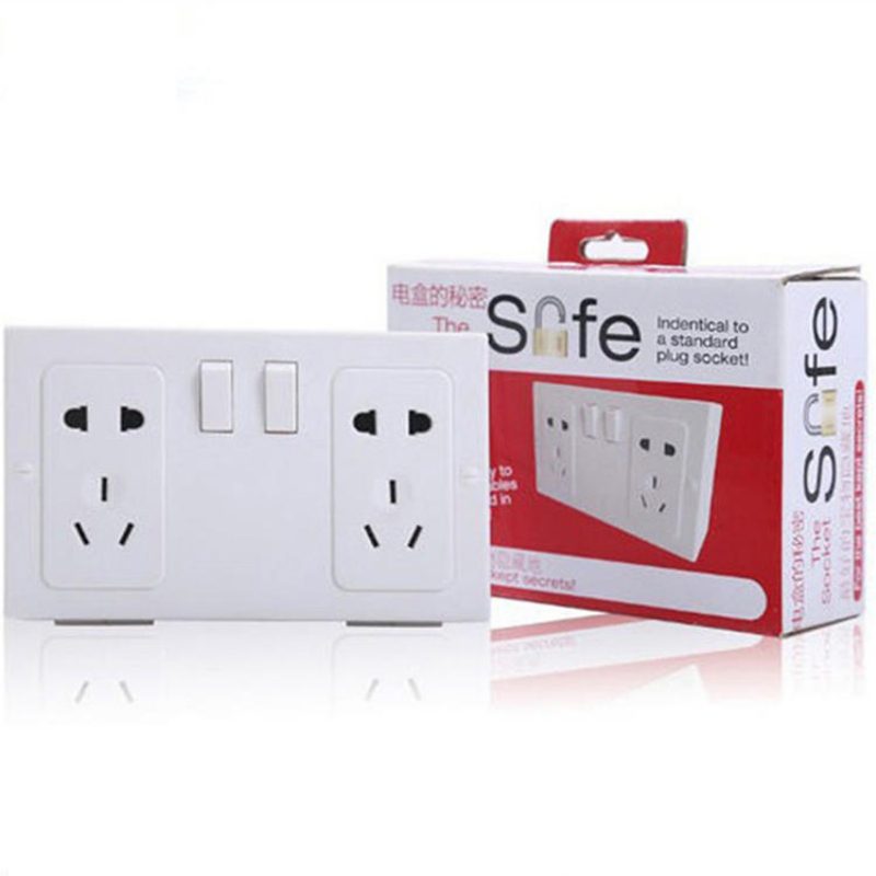 Socket Shape Storage Box Alkatrésztároló Doboz