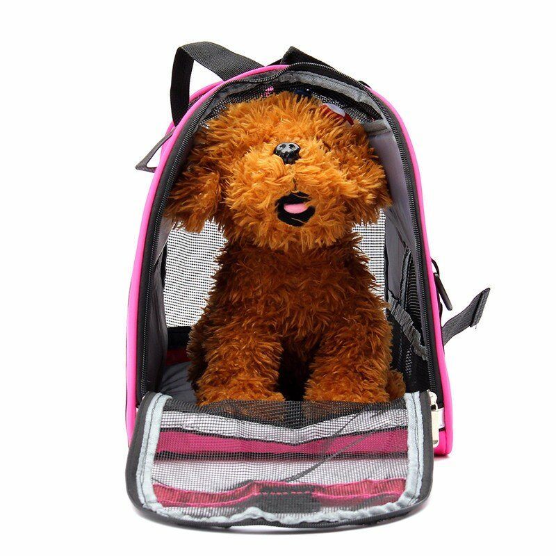 Keepets Macskahordozó Puha Oldalú Kisállat-utazási Hordozó Macskáknak Kutyáknak Puppy Comfort Hordozható Összecsukható Kisállattáska