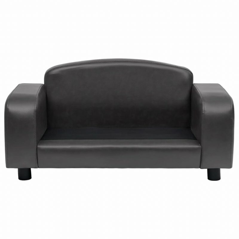 Kutya Kanapé Sötétszürke 31.5"x19.7"x15.7" Műbőr