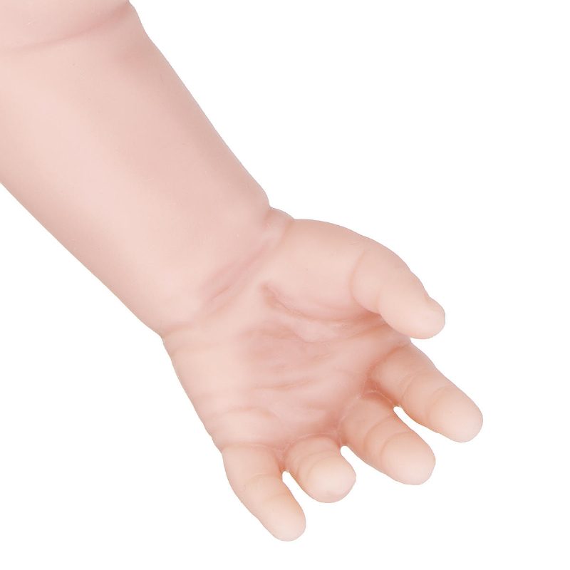 Vinyl Szilikon Diy Reborn Baby Doll Kiegészítők Élethű Kisgyermekajándékok Test Nélkül