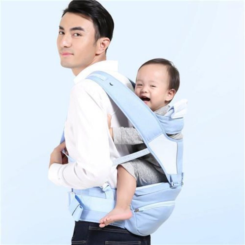 Xiaoyang Többfunkciós Babahordozók Csípőülés 360 Grau Ergonomikus Gerincvédő Székek