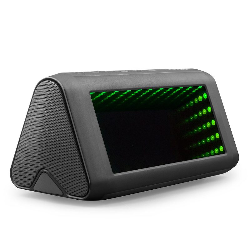 3d Led Tükör Bluetooth Hangszóró Fény Kültéri Hordozható Beépített Akkumulátoros Nfc Érzékelős Sztereó Akril Lencsével